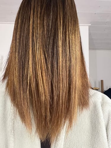 Customer photo review of Kit Sans Sulfate Mahal Liss Shampoing Masque Sérum