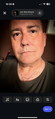 Customer photo review of Brilliant Oval Belcher Chain