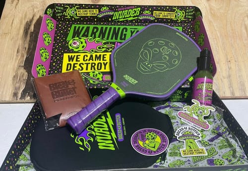 Customer photo review of The Invader 16mm Pickleball Paddle