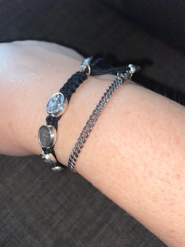 Customer photo review of 3.5mm Cuban Link Bracelet