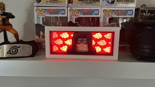 Customer photo review of Hand Crafted Anime Light Box