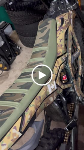 Customer video review of Custom Seat Cover: Sur-Ron Ultra Bee