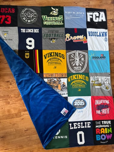 Customer photo review of Original Blanquilt™ / T Shirt Quilts