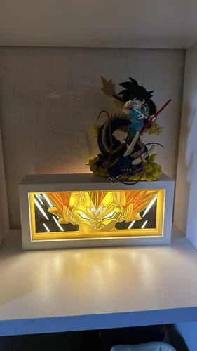 Customer photo review of Hand Crafted Anime Light Box