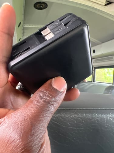 Customer photo review of 4 in 1 Wireless Power Bank Charger