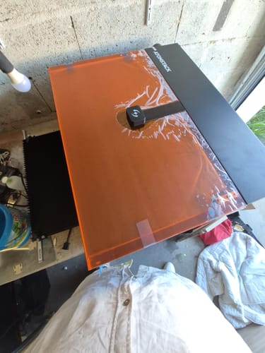 Customer photo review of AtomStack Kraft Dual-laser Engraver 20W Diode + 1.2W IR