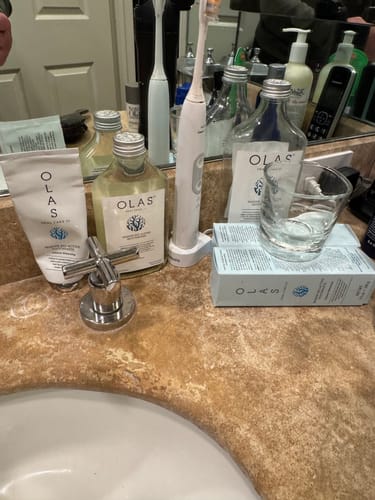 Customer photo review of NEW - OLAS Marine Bio-Active Toothpaste