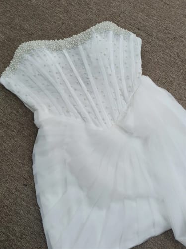 Customer photo review of Charity Mini Dress