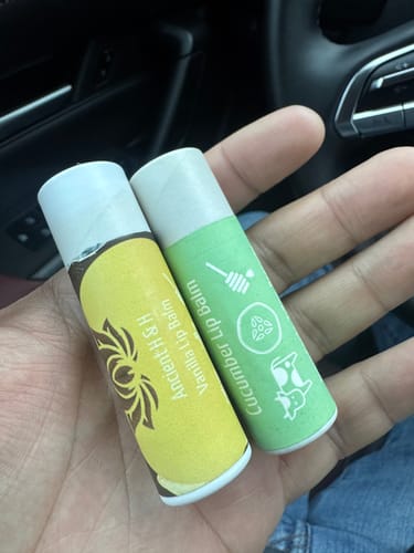 Customer photo review of Tallow Lip Balm - 3 Pack