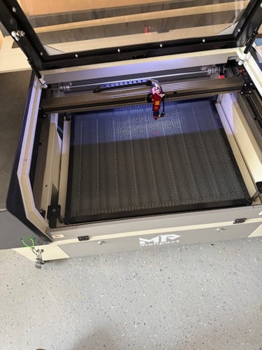 Customer photo review of Monport 90W CO2 Laser Engraver & Cutter (28" x 20") with Autofocus