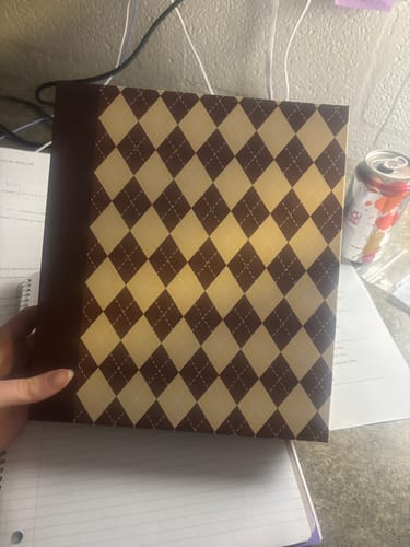 Customer photo review of MYSTERY B-GRADE BINDER - A5 CUSTOM