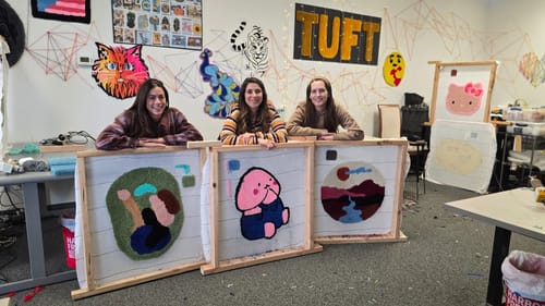 Customer photo review of Tuft Love Group Tufting Classes (Superior, CO)