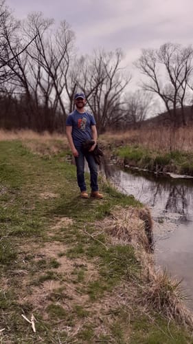 Customer photo review of Barred Owl Backpacker T-Shirt