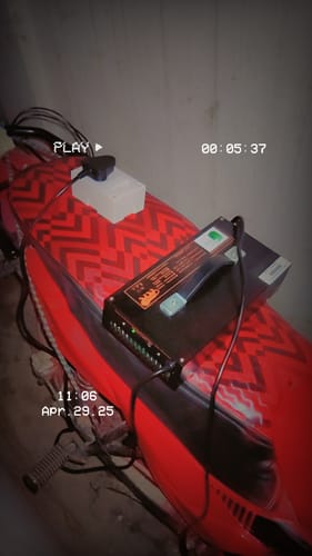 Customer photo review of Komaki 72V 10A Lithium Battery Charger (84V cut-off)