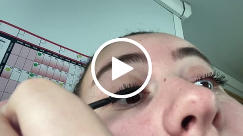Customer video review of Lash Growth Serum