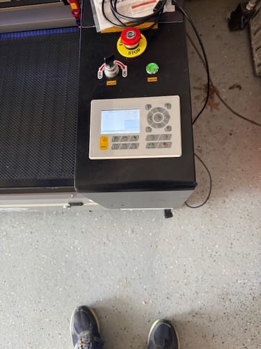 Customer photo review of Monport 90W CO2 Laser Engraver & Cutter (28" x 20") with Autofocus
