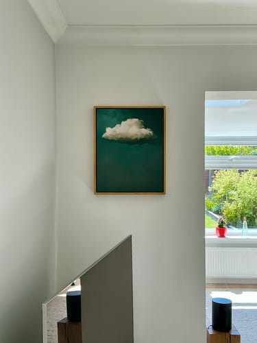 Customer photo review of Vintage Cloud No2 Print