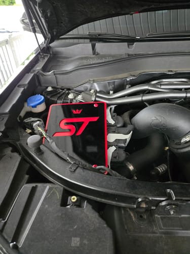 Customer photo review of Speedlogix 2-Piece ECU Cover 2020-2024 Explorer ST