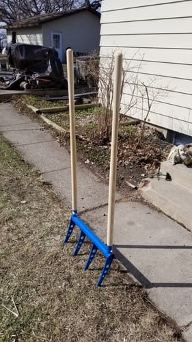 Customer photo review of The All-Day Treadlite Broadfork | 20" wide | 4 tines