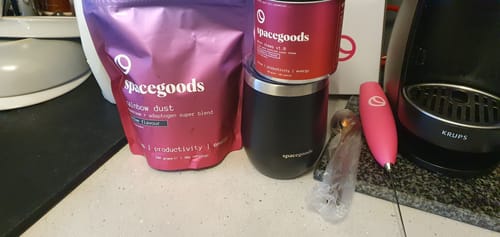 Customer photo review of rainbow dust - starter kit