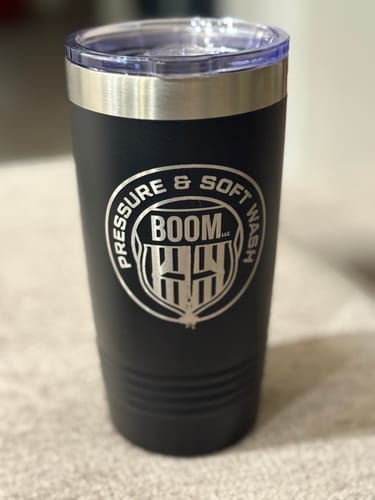 Customer photo review of (6) 20 oz. Custom Engraved Tumblers