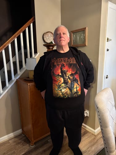Customer photo review of MANOWAR T-SHIRT DEATH TO INFIDELS - TOUR EUROPE 2009 (LEGACY)