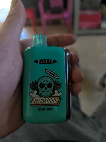 Gregory P. review of ELFBAR - GH23000 - 23000 Bouffées - 2% de nicotine - Puff Jetable / Vape Disposable image 1 out of 3
