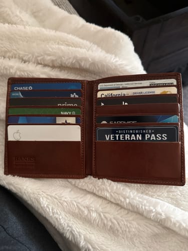 Customer photo review of Iseo Italian Hipster Bifold