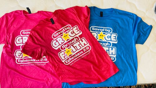 Customer photo review of Gildan Softstyle® 64000 T-Shirt Package (100 Pieces)