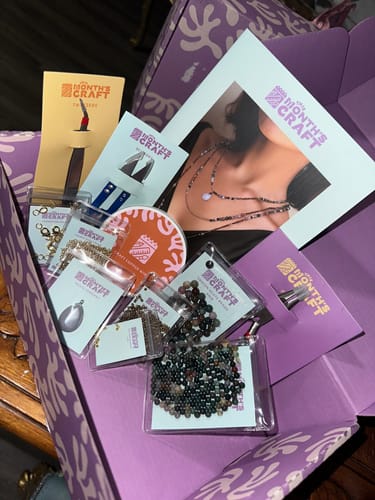 Customer photo review of This Month’s Craft Creative Subscription Box