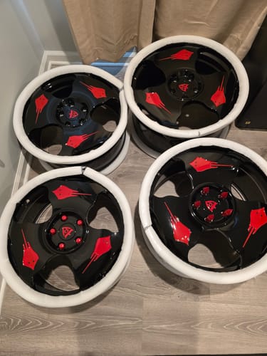 Customer photo review of CUSTOM FORGED MONOBLOCK STINGRAY WHEELS: RV-MC20