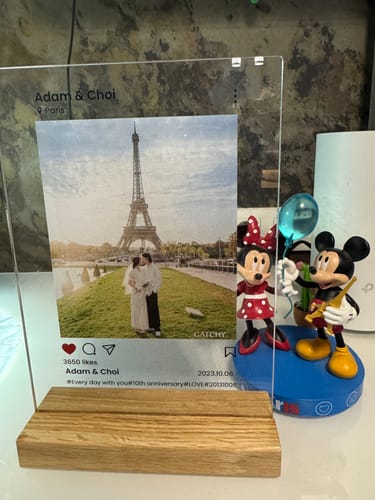 Customer photo review of Personalizowana Tabliczka Instagram