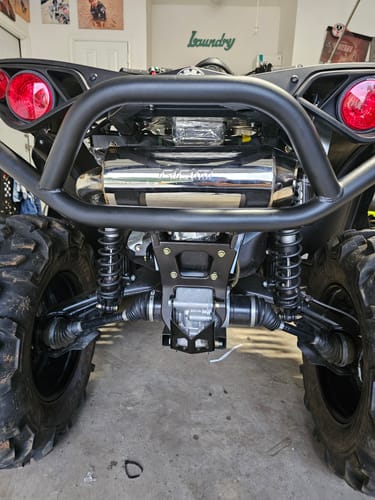Customer photo review of RPM Sport Slip-On Exhaust - Can-Am Renegade 570, 850, 1000, X XC XMR