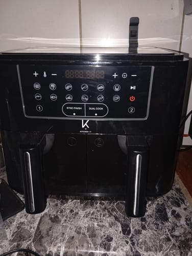 Customer photo review of Freidora de Aire Dual Edition 9L Kitchen-It