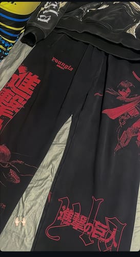 Customer photo review of AOT© x YLA BAGGY JOGGERS #2128