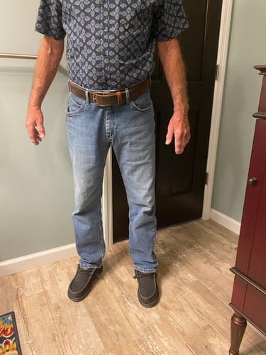 Customer photo review of Crazy Horse Jean Belt - 1.5"