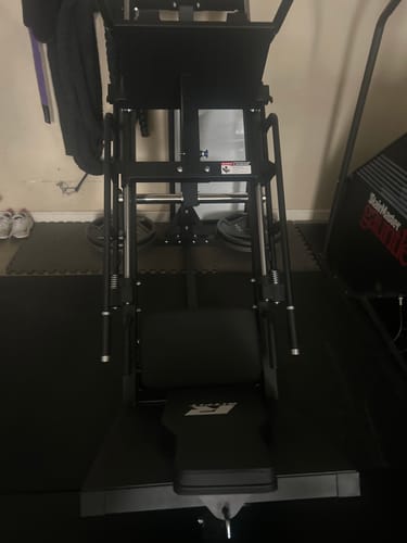 Customer photo review of RitFit BLP01 45 Degree 3-In-1 Leg Press Hack Squat and Calf Raise Machine