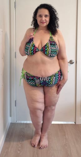 Customer photo review of Pool Party Pamela Side Tie Bottom