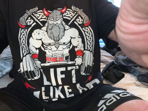 Customer photo review of Unisex t-shirt