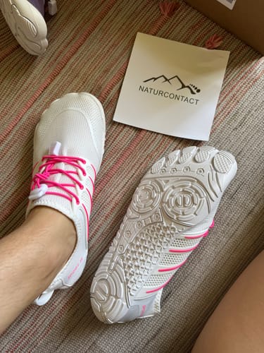Customer photo review of Sport Contact 2.0® Barefoot Shoes
