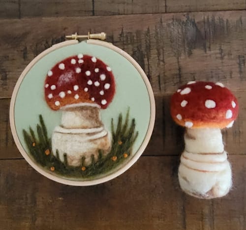 Chris R. review of Sophie Wheatley's Felted Fungi Supplies Box image 1 out of 1