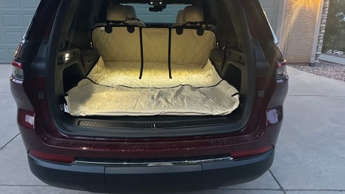 Customer photo review of SUV Cargo Liner for Fold Down Seats - Large