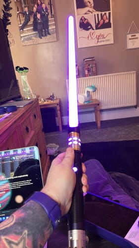 Customer photo review of Combat Saber - Model Oxide