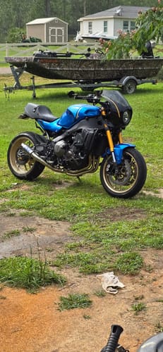 Customer photo review of XSR900 Bar End Finishers & Mirror Kits - 2022+