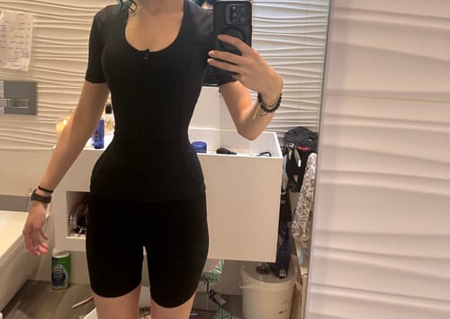Customer photo review of Bike Shorts For Women