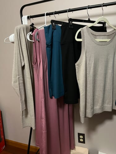 Customer photo review of Macie Sweater - Sandstone Haze