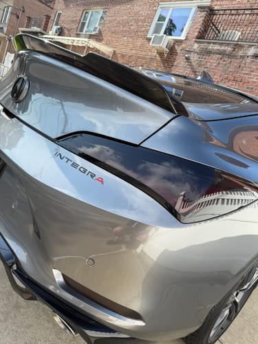 Customer photo review of 2023-Up Acura Integra Extended Rear Spoiler