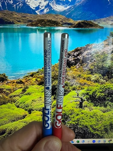 Customer photo review of Golf Ink Markers