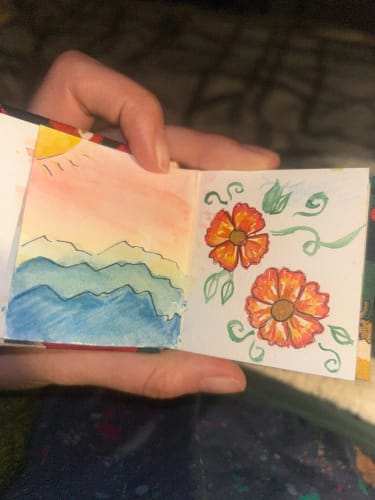 Customer photo review of Clear Pocket Magnetic Paint Palette