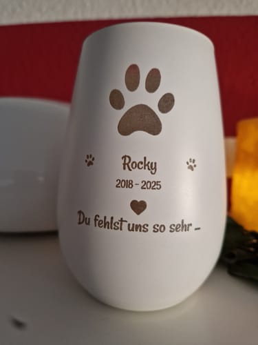 undefined review of Du fehlst uns - Individuelles Trauerlicht image 1 out of 1